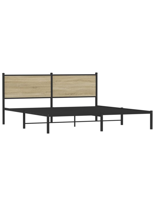 METALLIST VOODIRAAM ILMA MADRATSITA SONOMA TAMM 183X213 CM