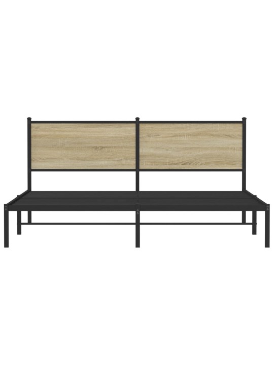 METALLIST VOODIRAAM ILMA MADRATSITA SONOMA TAMM 183X213 CM