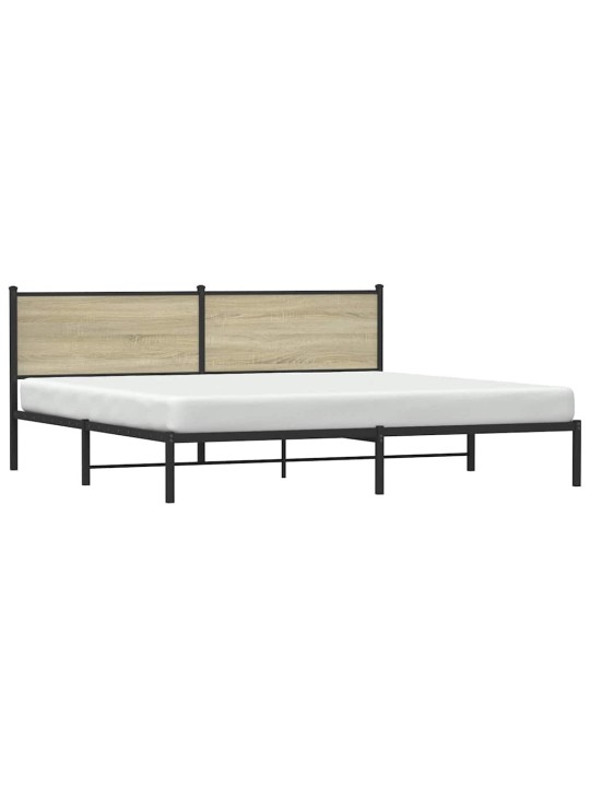 METALLIST VOODIRAAM ILMA MADRATSITA SONOMA TAMM 193X203 CM