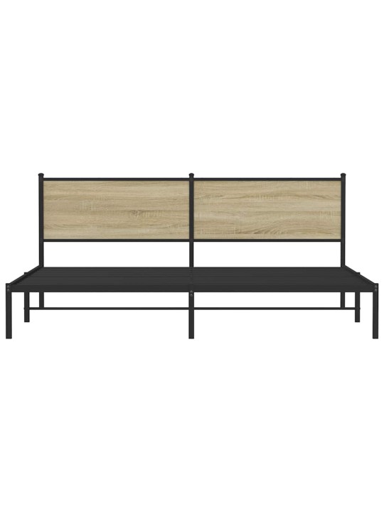 METALLIST VOODIRAAM ILMA MADRATSITA SONOMA TAMM 193X203 CM