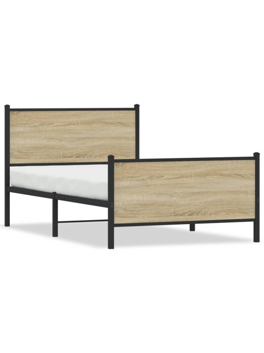 METALLIST VOODIRAAM ILMA MADRATSITA SONOMA TAMM 107X203 CM