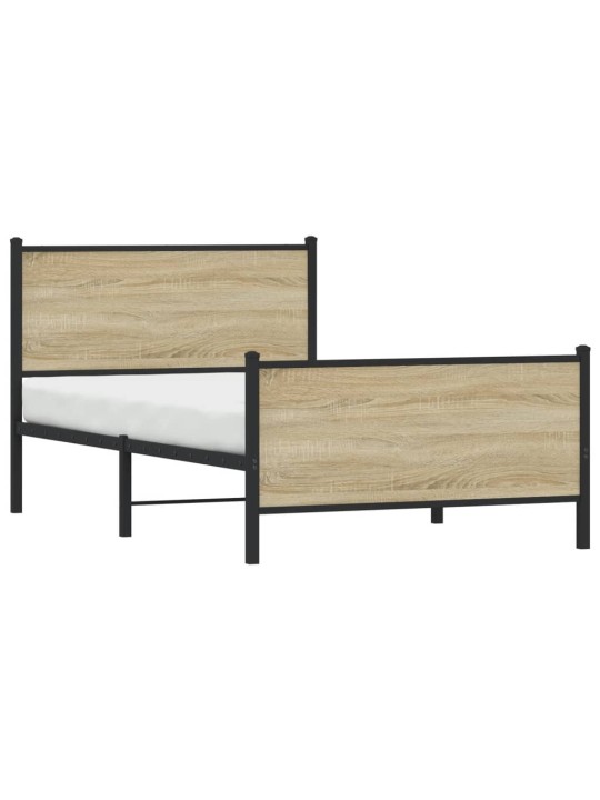 METALLIST VOODIRAAM ILMA MADRATSITA SONOMA TAMM 107X203 CM