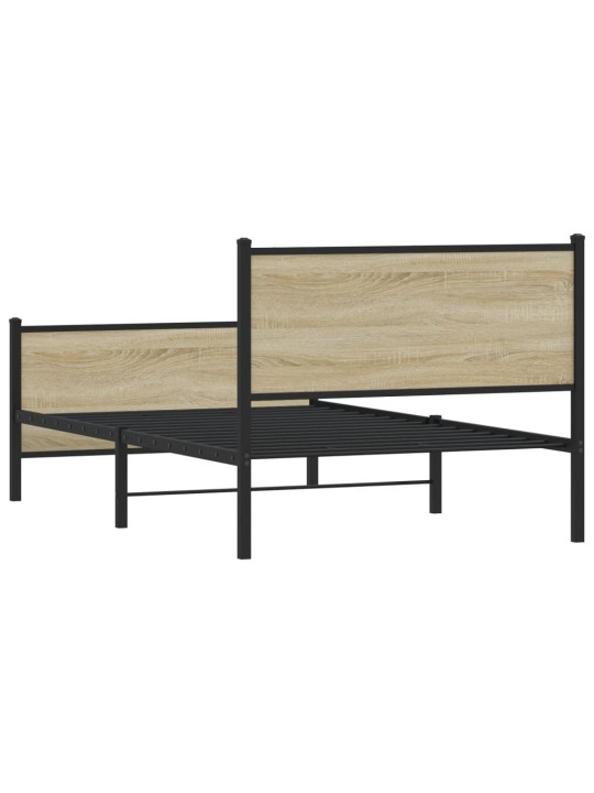 METALLIST VOODIRAAM ILMA MADRATSITA SONOMA TAMM 107X203 CM