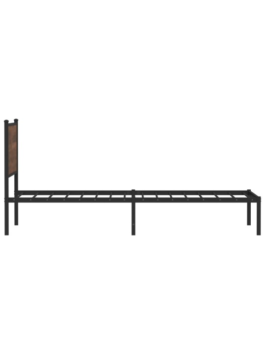 METALLIST VOODIRAAM ILMA MADRATSITA PRUUN TAMM 107X203 CM