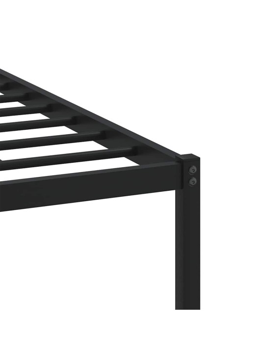 METALLIST VOODIRAAM ILMA MADRATSITA PRUUN TAMM 193X203 CM