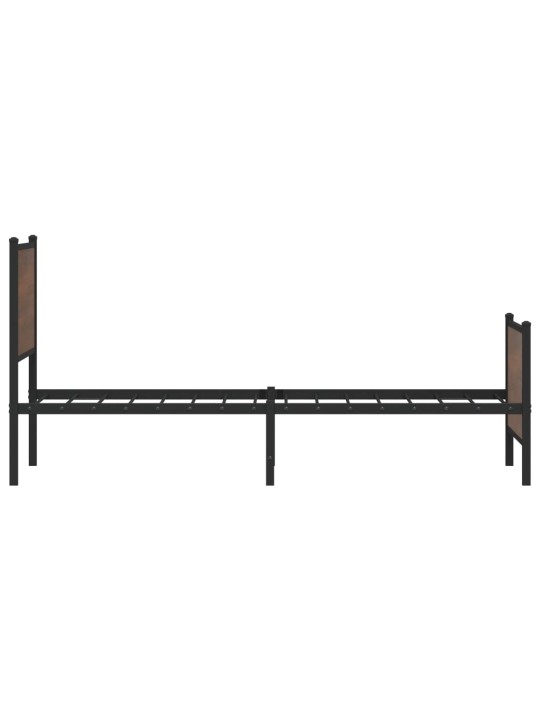 METALLIST VOODIRAAM ILMA MADRATSITA PRUUN TAMM 107X203 CM