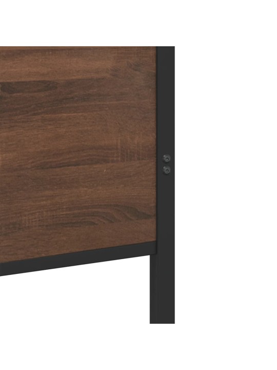 METALLIST VOODIRAAM ILMA MADRATSITA PRUUN TAMM 107X203 CM