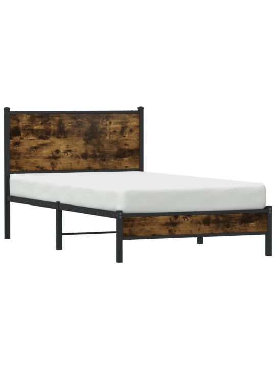 METALLIST VOODIRAAM ILMA MADRATSITA SUITSUTATUD TAMM 107X203 CM