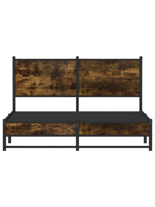 METALLIST VOODIRAAM ILMA MADRATSITA SUITSUTATUD TAMM 137X190 CM