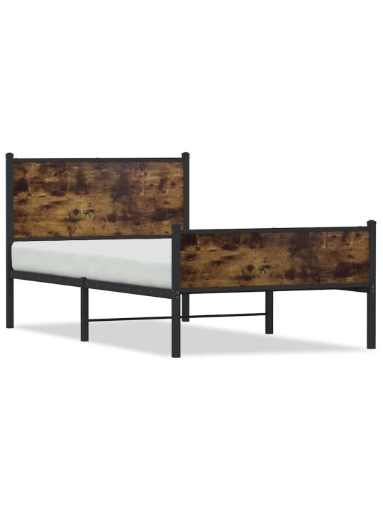 METALLIST VOODIRAAM ILMA MADRATSITA SUITSUTATUD TAMM 107X203 CM