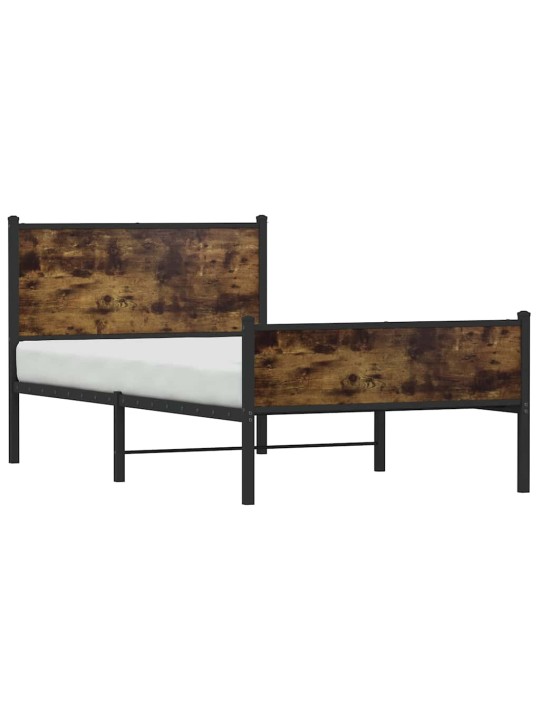 METALLIST VOODIRAAM ILMA MADRATSITA SUITSUTATUD TAMM 107X203 CM