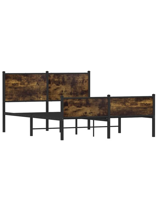 METALLIST VOODIRAAM ILMA MADRATSITA SUITSUTATUD TAMM 137X190 CM