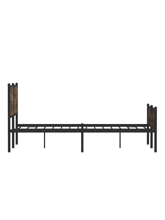 METALLIST VOODIRAAM ILMA MADRATSITA SUITSUTATUD TAMM 137X190 CM