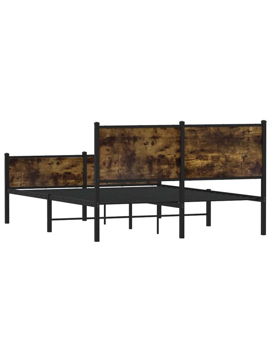 METALLIST VOODIRAAM ILMA MADRATSITA SUITSUTATUD TAMM 137X190 CM