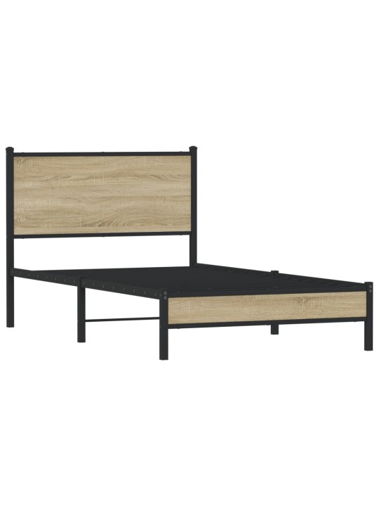 METALLIST VOODIRAAM ILMA MADRATSITA SONOMA TAMM 107X203 CM