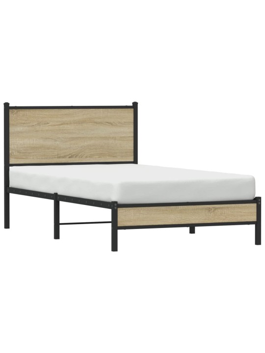 METALLIST VOODIRAAM ILMA MADRATSITA SONOMA TAMM 107X203 CM