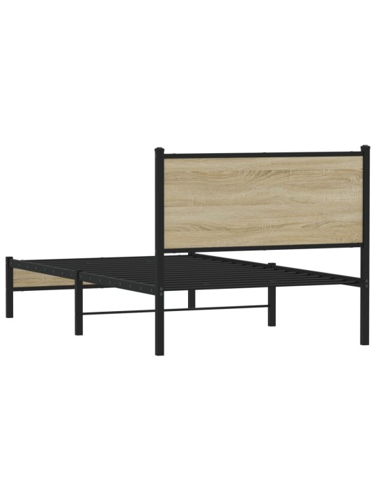 METALLIST VOODIRAAM ILMA MADRATSITA SONOMA TAMM 107X203 CM