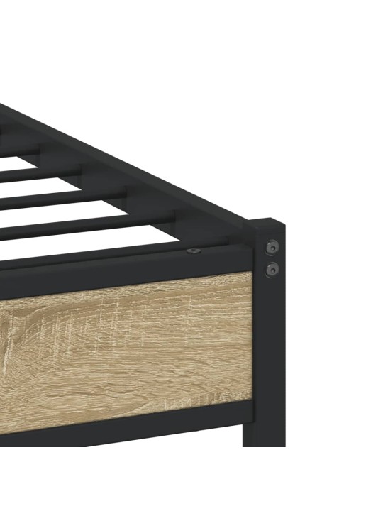 METALLIST VOODIRAAM ILMA MADRATSITA SONOMA TAMM 107X203 CM
