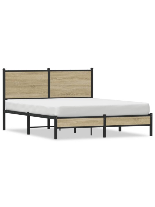 METALLIST VOODIRAAM ILMA MADRATSITA SONOMA TAMM 137X190 CM