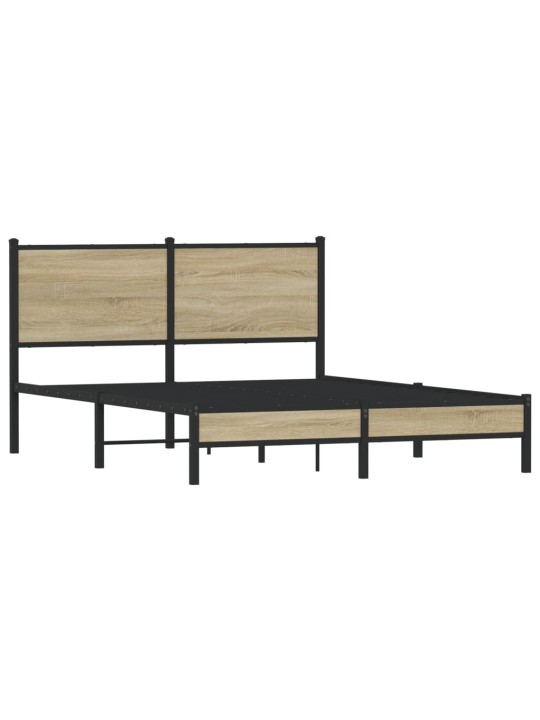 METALLIST VOODIRAAM ILMA MADRATSITA SONOMA TAMM 137X190 CM
