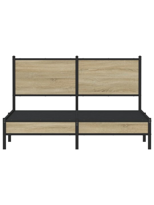 METALLIST VOODIRAAM ILMA MADRATSITA SONOMA TAMM 137X190 CM