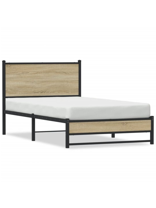 METALLIST VOODIRAAM ILMA MADRATSITA SONOMA TAMM 107X203 CM