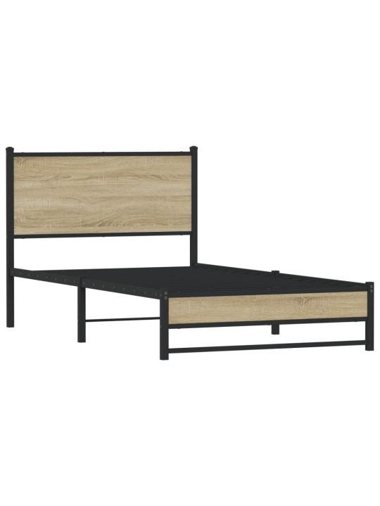 METALLIST VOODIRAAM ILMA MADRATSITA SONOMA TAMM 107X203 CM