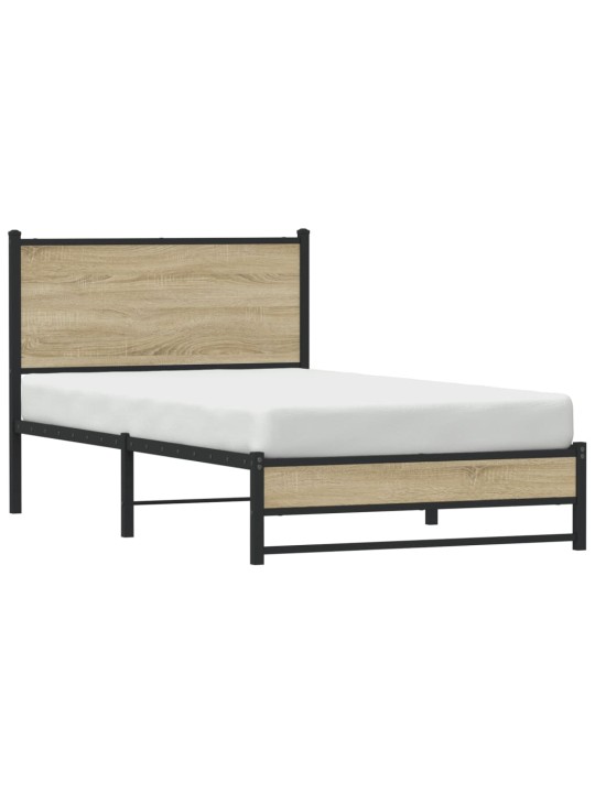 METALLIST VOODIRAAM ILMA MADRATSITA SONOMA TAMM 107X203 CM
