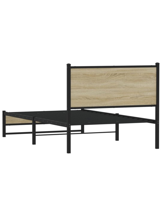 METALLIST VOODIRAAM ILMA MADRATSITA SONOMA TAMM 107X203 CM