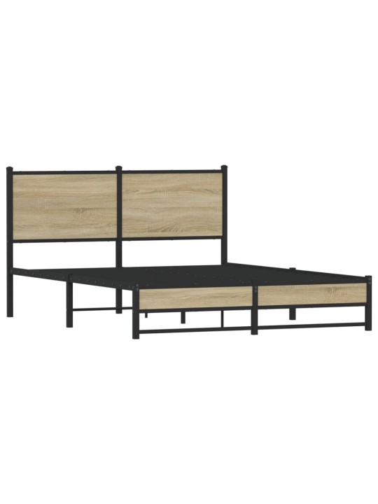 METALLIST VOODIRAAM ILMA MADRATSITA SONOMA TAMM 137X190 CM