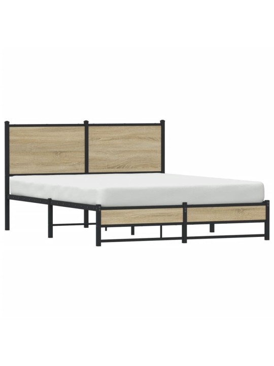 METALLIST VOODIRAAM ILMA MADRATSITA SONOMA TAMM 137X190 CM