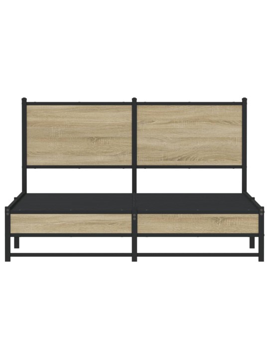 METALLIST VOODIRAAM ILMA MADRATSITA SONOMA TAMM 137X190 CM