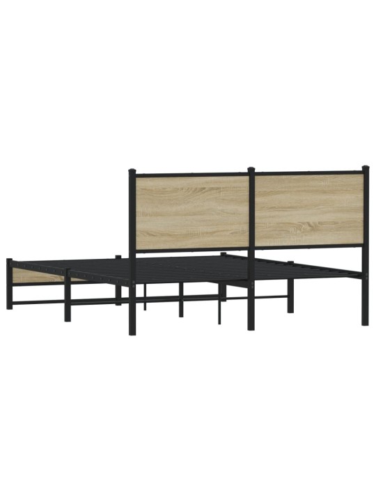 METALLIST VOODIRAAM ILMA MADRATSITA SONOMA TAMM 137X190 CM