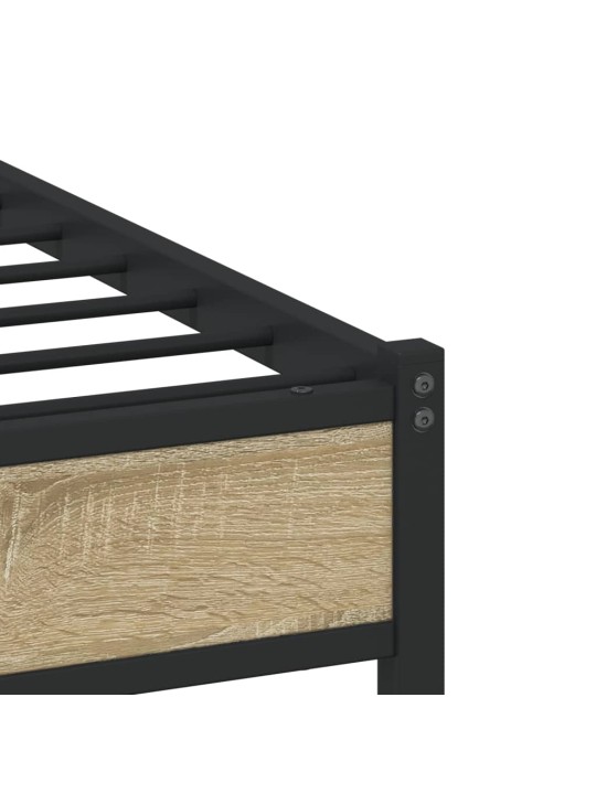 METALLIST VOODIRAAM ILMA MADRATSITA SONOMA TAMM 137X190 CM