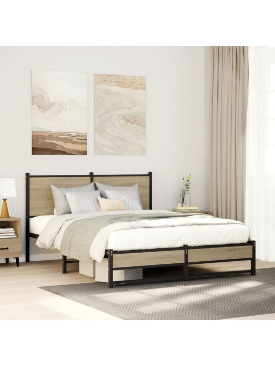 METALLIST VOODIRAAM ILMA MADRATSITA SONOMA TAMM 137X190 CM