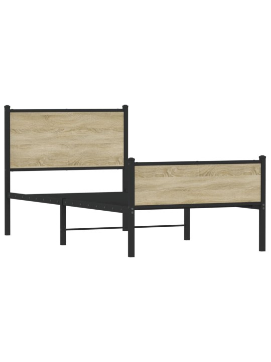 METALLIST VOODIRAAM ILMA MADRATSITA SONOMA TAMM 107X203 CM