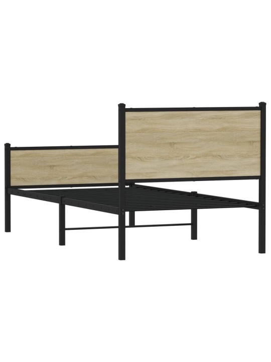METALLIST VOODIRAAM ILMA MADRATSITA SONOMA TAMM 107X203 CM