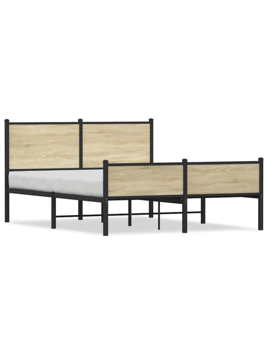 METALLIST VOODIRAAM ILMA MADRATSITA SONOMA TAMM 137X190 CM