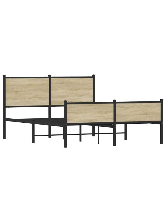 METALLIST VOODIRAAM ILMA MADRATSITA SONOMA TAMM 137X190 CM