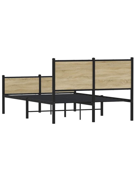 METALLIST VOODIRAAM ILMA MADRATSITA SONOMA TAMM 137X190 CM