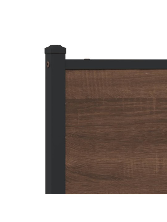METALLIST VOODIRAAM ILMA MADRATSITA PRUUN TAMM 107X203 CM