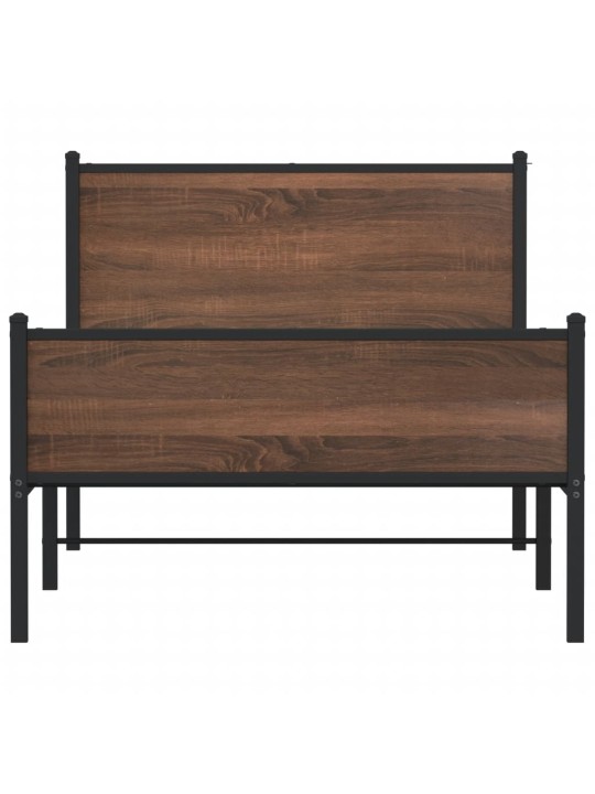 METALLIST VOODIRAAM ILMA MADRATSITA PRUUN TAMM 107X203 CM