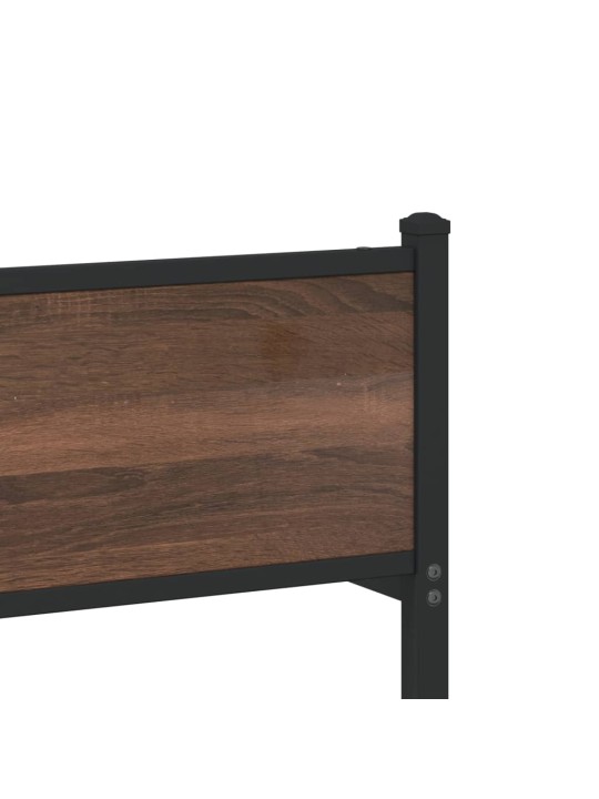 METALLIST VOODIRAAM ILMA MADRATSITA PRUUN TAMM 107X203 CM