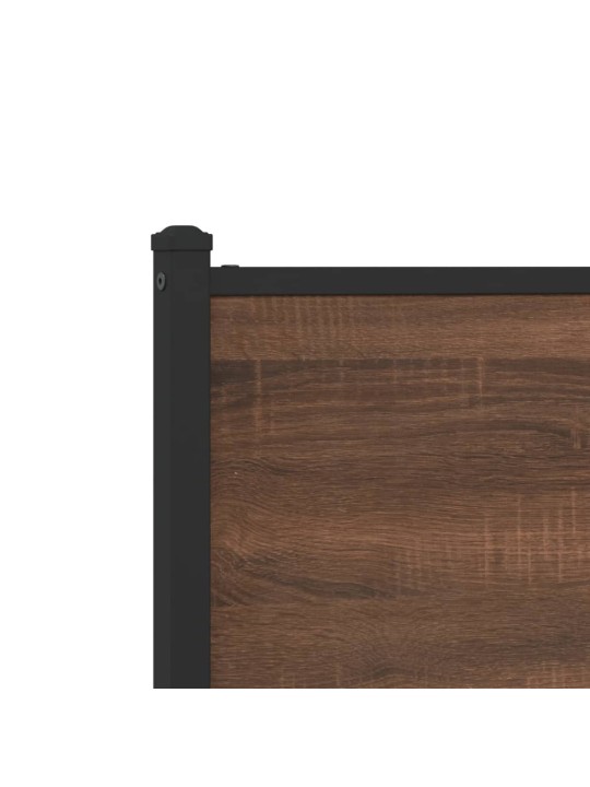 METALLIST VOODIRAAM ILMA MADRATSITA PRUUN TAMM 107X203 CM