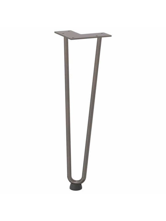 JUUKSENÕELJALAD KOHVILAUALE, 4 TK, NATURAALNE TERAS, 42 CM, TÄISTERAS