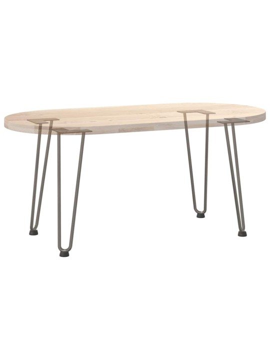 JUUKSENÕELJALAD KOHVILAUALE, 4 TK, NATURAALNE TERAS, 42 CM, TÄISTERAS