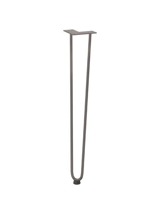 KONSOOLLAUA JUUKSENÕELJALAD 4 TK, NATURAALNE TERAS, 72 CM, TÄISTERAS
