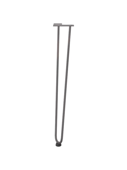 KONSOOLLAUA JUUKSENÕELJALAD 4 TK, NATURAALNE TERAS, 72 CM, TÄISTERAS