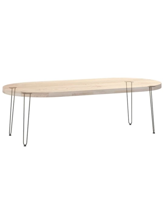 KONSOOLLAUA JUUKSENÕELJALAD 4 TK, NATURAALNE TERAS, 72 CM, TÄISTERAS