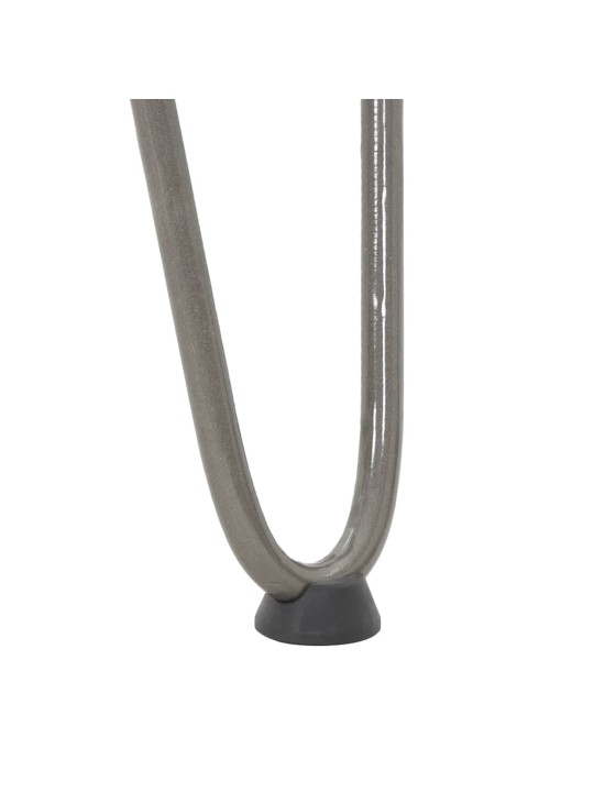 KONSOOLLAUA JUUKSENÕELJALAD 4 TK, NATURAALNE TERAS, 72 CM, TÄISTERAS